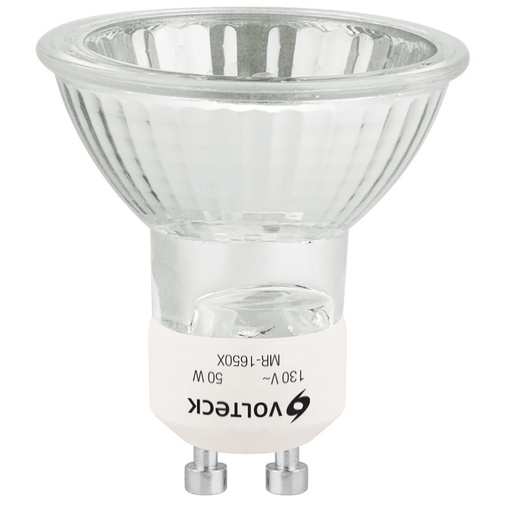 [48380] Lámpara de halógeno 50 W tipo MR 16 base GU10, Volteck