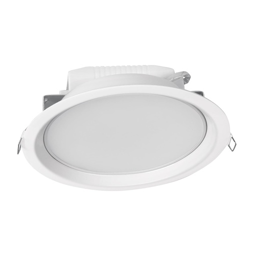 [48348] Luminario LED empotrado redondo de 12 W, luz de día, Volteck