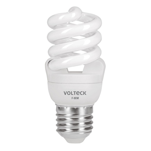 [48500] Lámpara espiral mini T2 9 W luz de día en blíster, Volteck