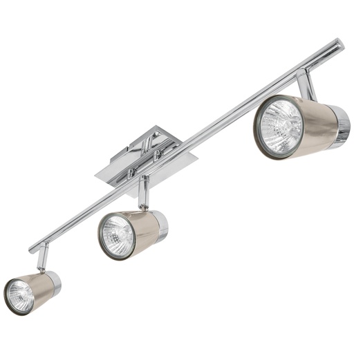 [48434] Luminario de sobreponer con 3 spots base GU10, Volteck