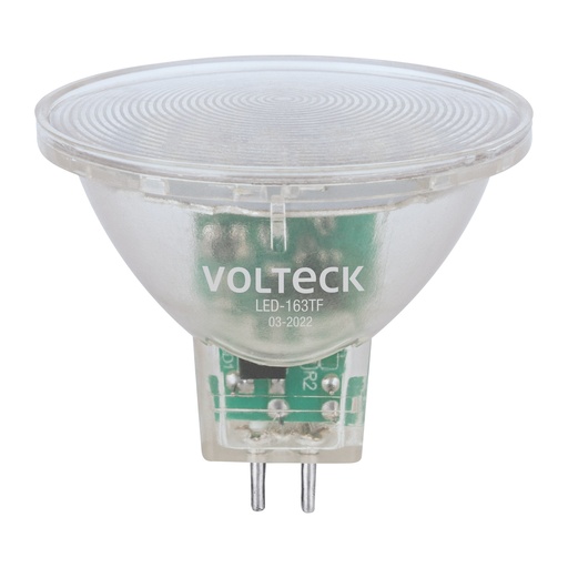 [48402] Lámpara trans. de LED 3W MR16 base GU5.3 luz de día, blíster