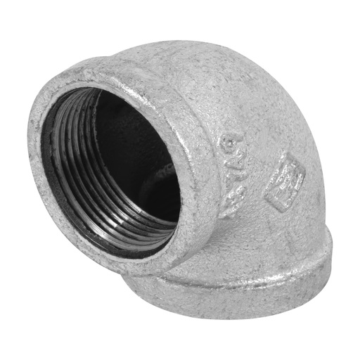 [48749] Codo 90° acero galvanizado de 1-1/4', Foset