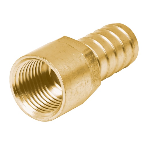 [49311] Adaptador hembra de latón 1/2' para poliducto, Foset