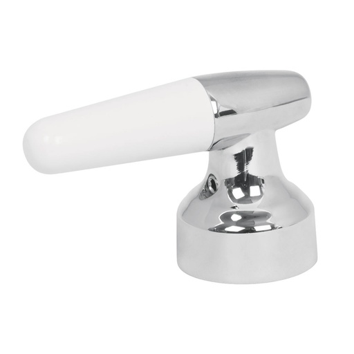 [49214] Juego de 2 manerales ABS/metal tipo cono para lavabo, Basic