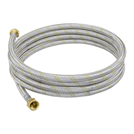 [49518] Manguera para gas, acero inox, 3/8' x 3/8', 300 cm, Foset