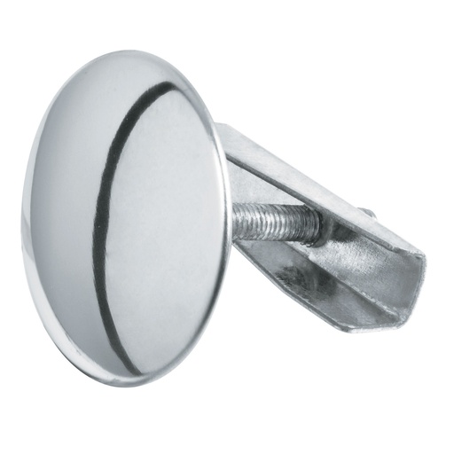 [49595] Cubretaladro cromo de 1-3/4' de acero inox, diámetro 43 mm