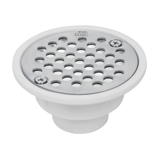 [49426] Resumidero polipropileno, redondo, modelo 'C', 3-3/4', Basic