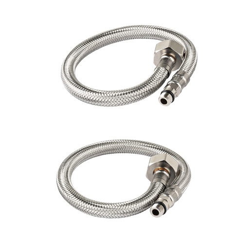 [49436] Juego de 2 mangueras para mezcladoras tipo monomando, Basic