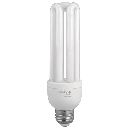 [20101] Lámpara triple T4 24 W luz de día en caja, Volteck