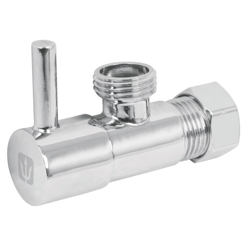 [49113] Llave angular, 1/4 vuelta, tipo barrilito, maneral palanca