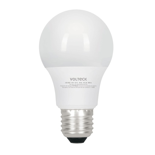 [49036] Lámpara LED tipo bulbo con 3 tonos de luz, blíster, Volteck