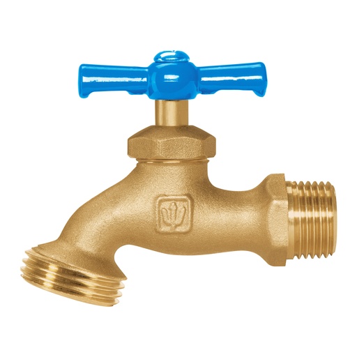 [49082] Llave para manguera, de latón, 140 g, entrada 1/2', Foset