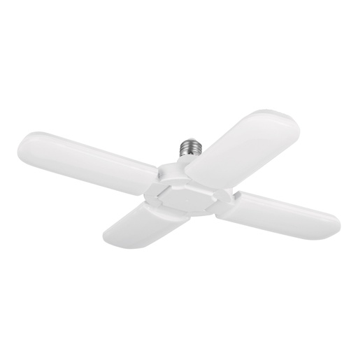 [26124] Lámpara LED 32W tipo ventilador, 4 aspas ajustables, Volteck