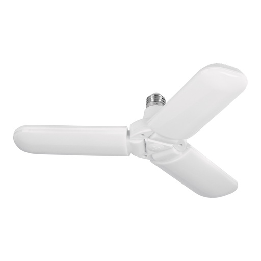 [26123] Lámpara LED 24W tipo ventilador, 3 aspas ajustables, Volteck