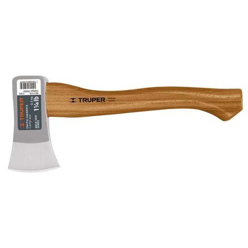 [14950] Hacha cazadora 1-1/4 lb, mango hickory 14', Truper