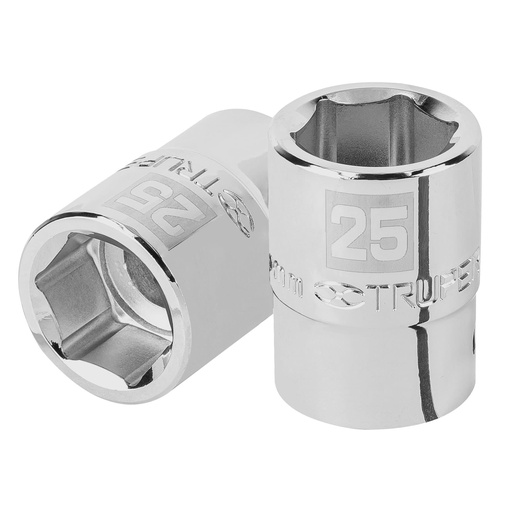 [14973] Dado de 25 mm, 6 puntas, cuadro 3/4', Truper