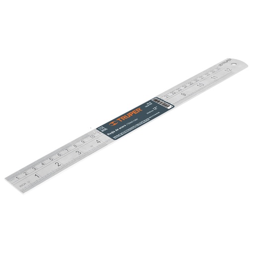 [14387] Regla 30 cm de acero inoxidable, Truper