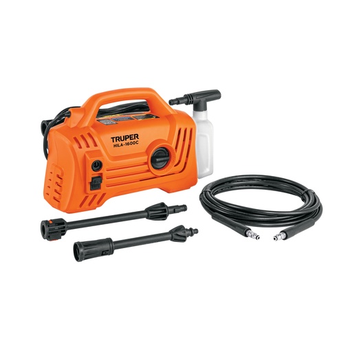 Hidrolavadora eléctrica compacta 1600 PSI, Truper [Error se capturo producto como metros]