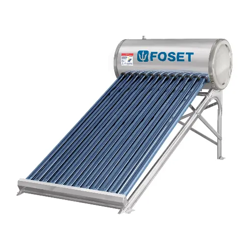 [48287] Calentador solar de agua, 12 tubos, 150L, 4 personas, Foset 